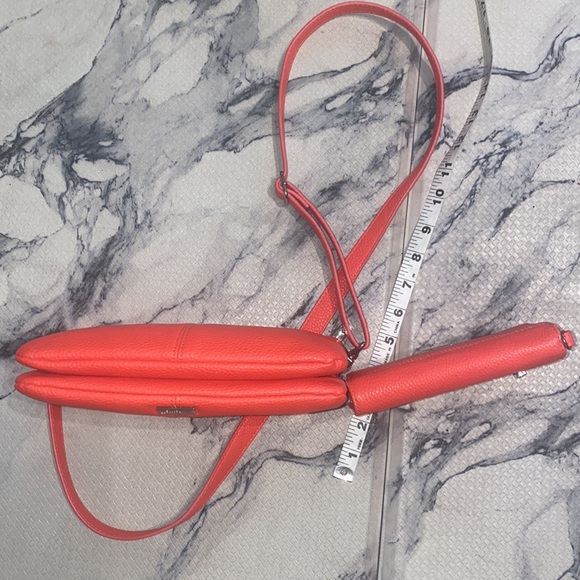 Womens Jewel by Thirty-One Hot Orange Crossbody Bag & matching Wallet. EUC! 💋🔥 - Picture 12 of 14